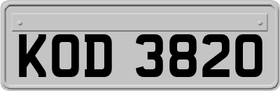 KOD3820