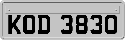 KOD3830