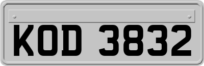 KOD3832