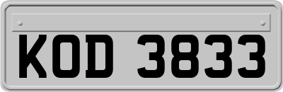 KOD3833