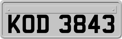 KOD3843