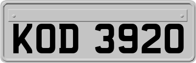 KOD3920