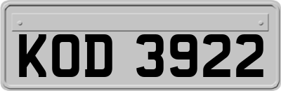 KOD3922