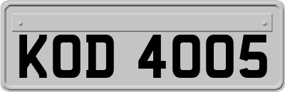 KOD4005