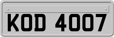 KOD4007