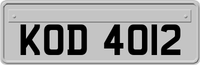 KOD4012