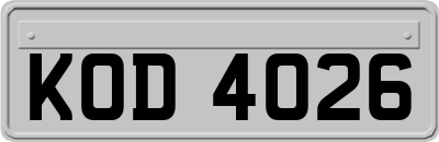 KOD4026