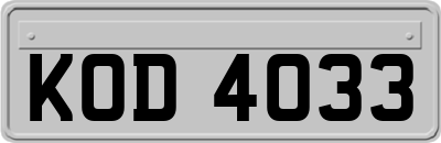 KOD4033