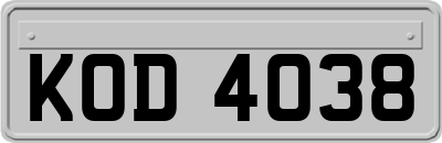 KOD4038