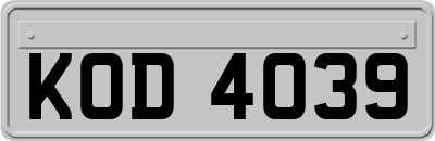 KOD4039