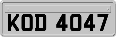 KOD4047
