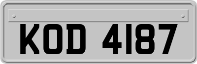 KOD4187