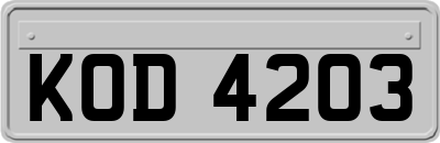 KOD4203