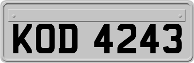 KOD4243