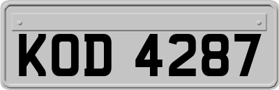 KOD4287