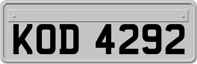KOD4292