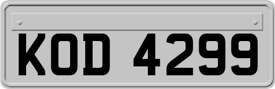 KOD4299