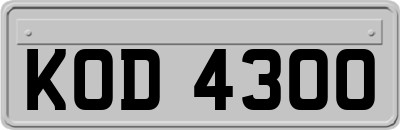 KOD4300