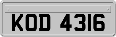 KOD4316