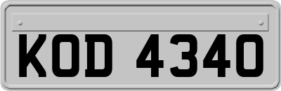 KOD4340