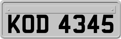 KOD4345