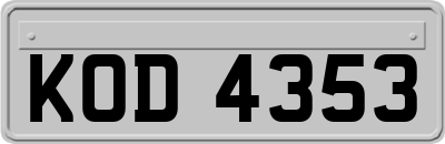 KOD4353