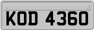 KOD4360