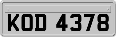 KOD4378