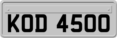 KOD4500