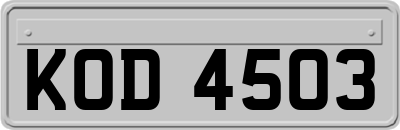 KOD4503