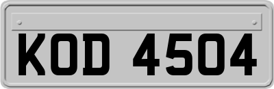KOD4504