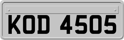 KOD4505