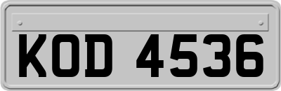 KOD4536