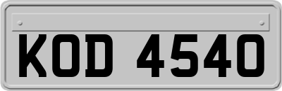 KOD4540