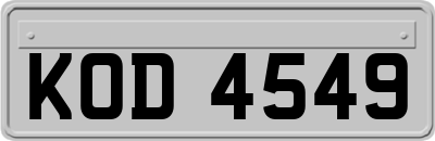 KOD4549