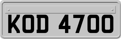KOD4700