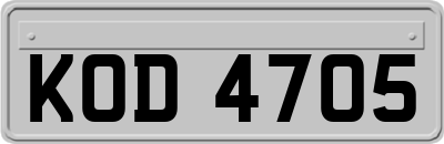 KOD4705