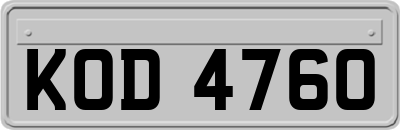 KOD4760