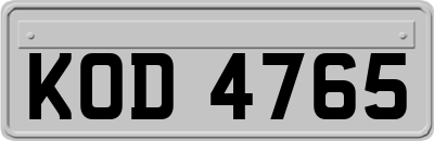 KOD4765
