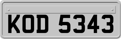 KOD5343