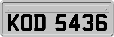 KOD5436