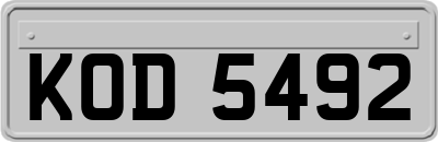 KOD5492