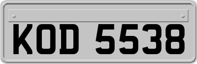 KOD5538