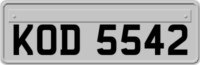KOD5542