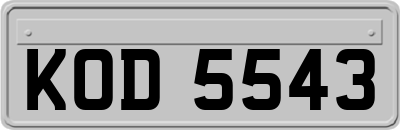 KOD5543