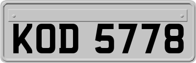 KOD5778