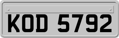 KOD5792