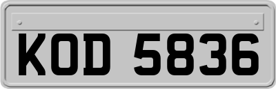 KOD5836