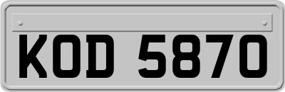 KOD5870