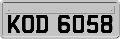 KOD6058